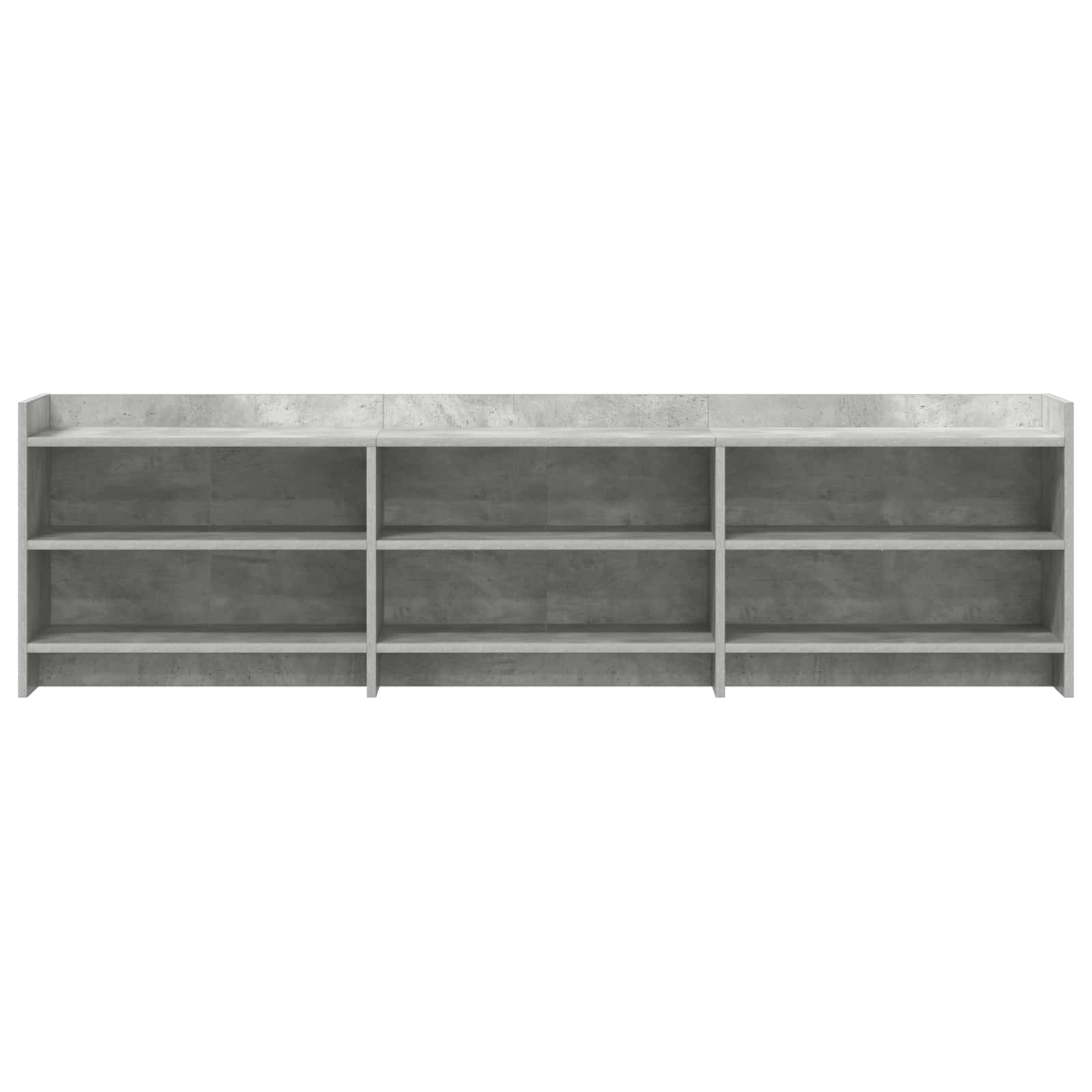 Gabinete para TV 168 x 33 x 47 cm cinzento cimento