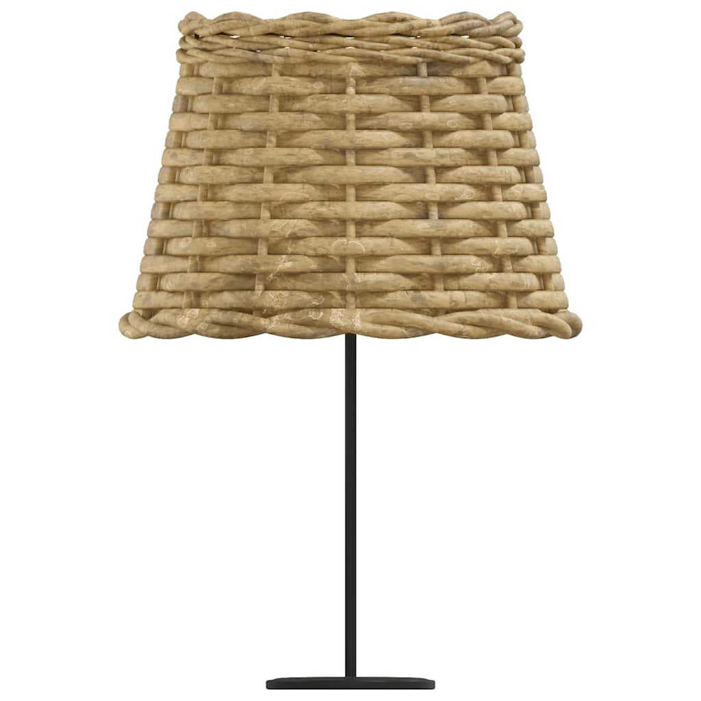 Abajur ø20x15 cm vime castanho