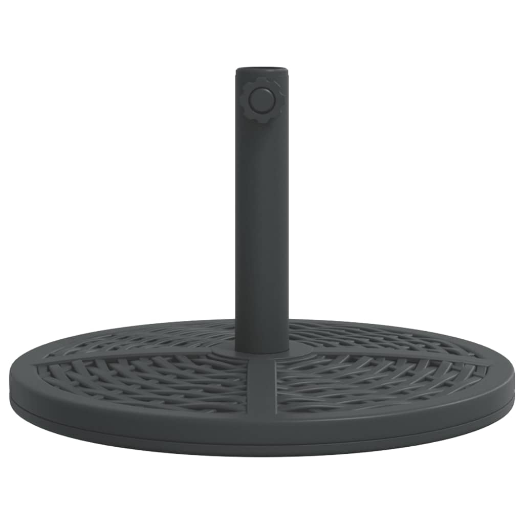 Base de guarda-sol para postes de ø38/48 mm 12 kg redondo