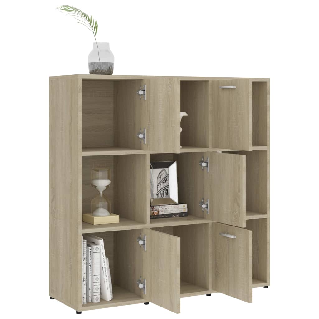 Estante 90x30x90 cm contraplacado cor carvalho sonoma