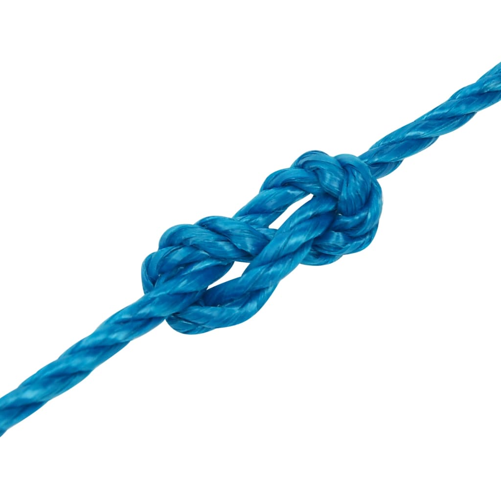 Corda de trabalho 3 mm 50 m polipropileno azul