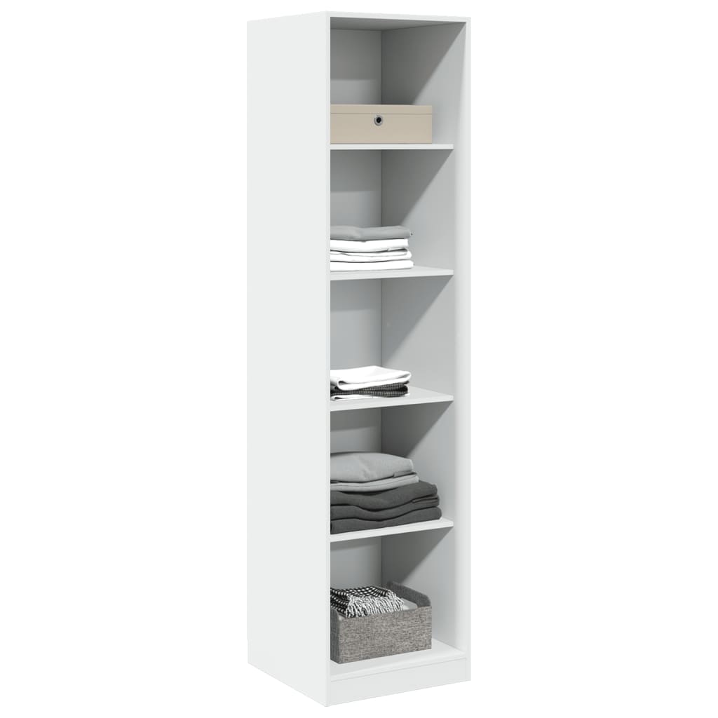Roupeiro 50x50x200 cm contraplacado branco