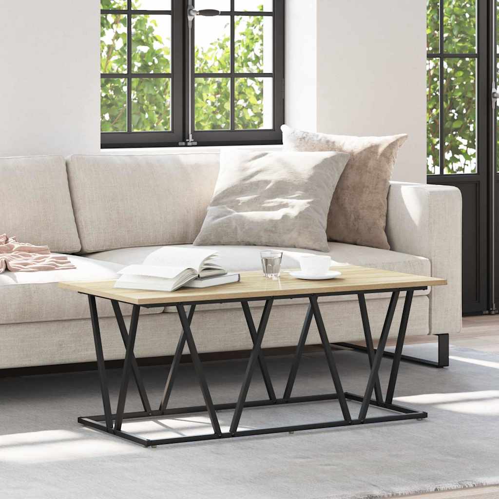 Mesa de centro carvalho sonoma 100 x 50 x 40 cm