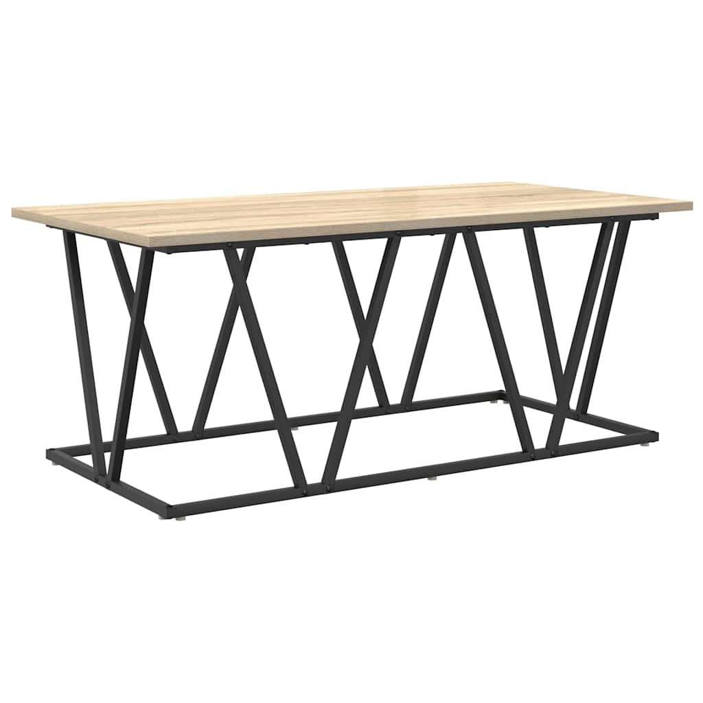 Mesa de centro carvalho sonoma 100 x 50 x 40 cm