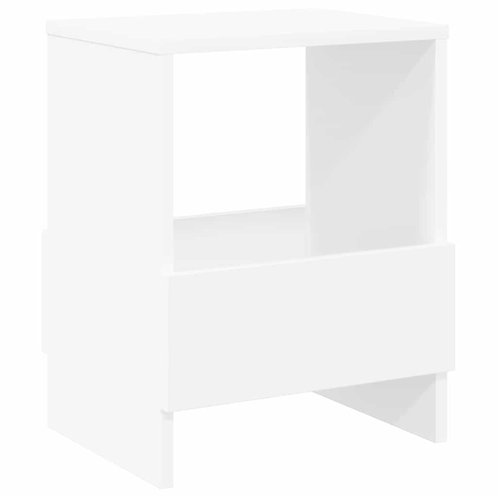Estante de revistas branco 35 x 30 x 45 cm