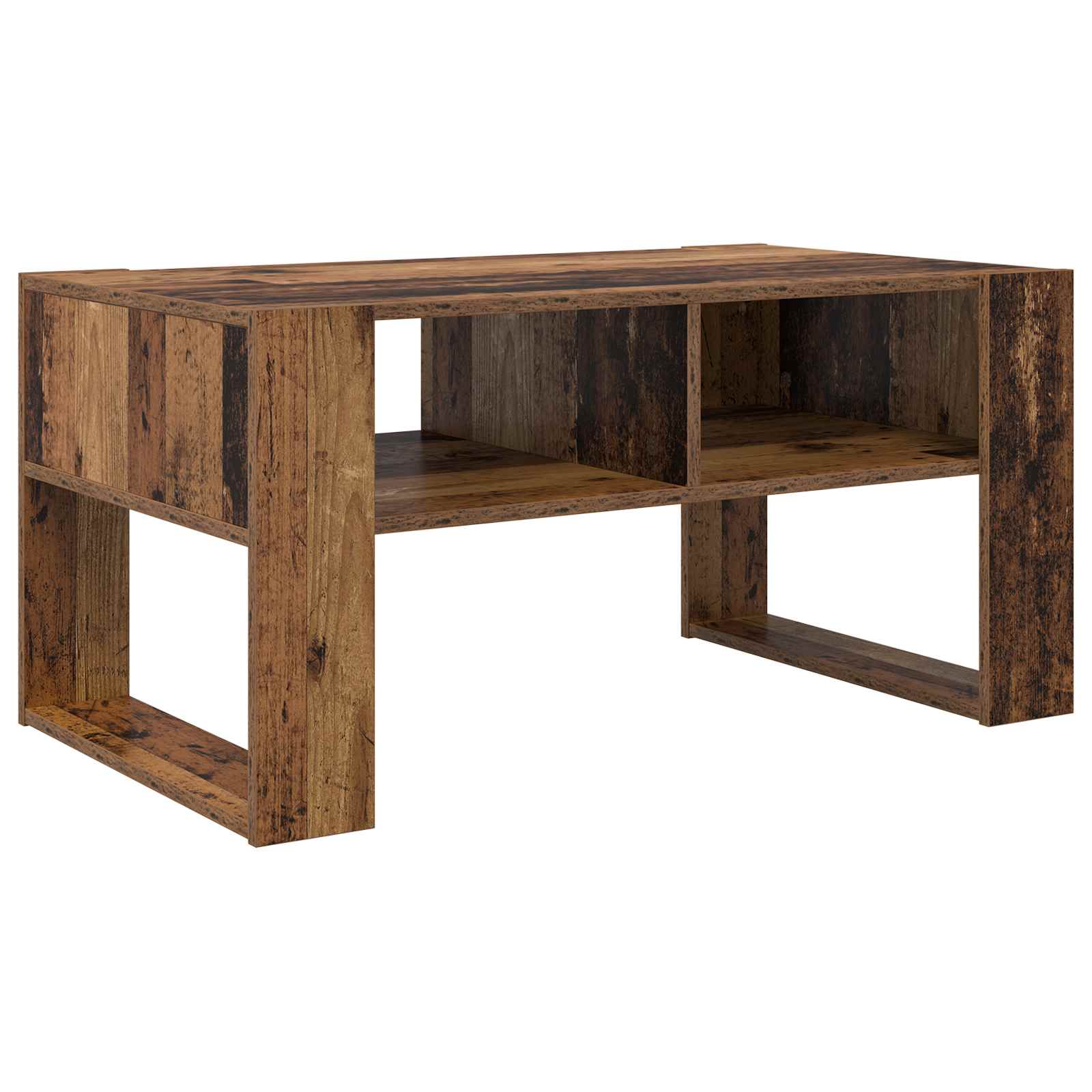 Mesa de centro madeira antiga 92 x 53 x 45 cm