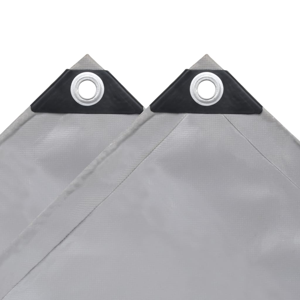 Lona 650 g/m² 4x4 m cinzento