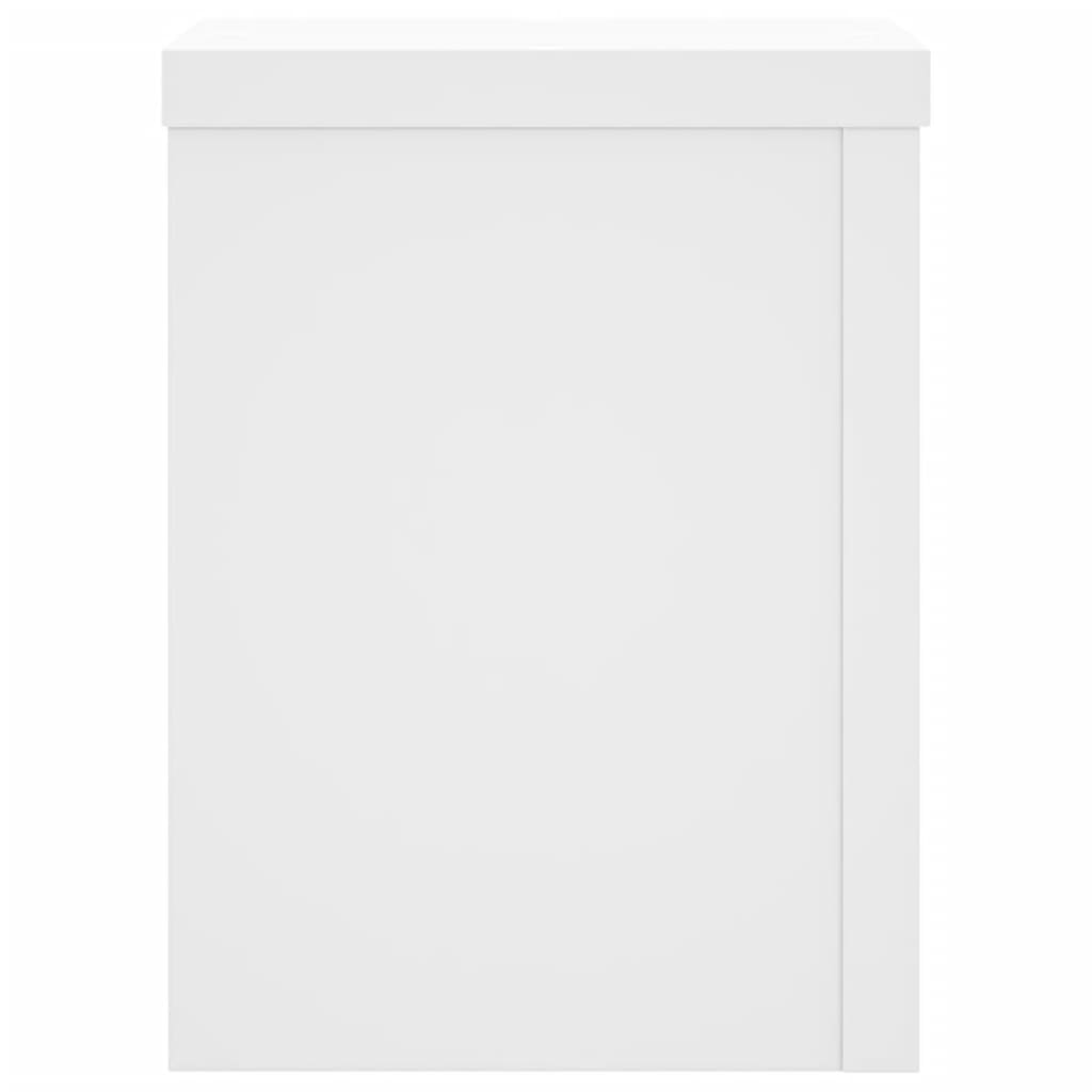 Suportes p/ plantas 2 pcs 15x15x20 cm derivados madeira branco