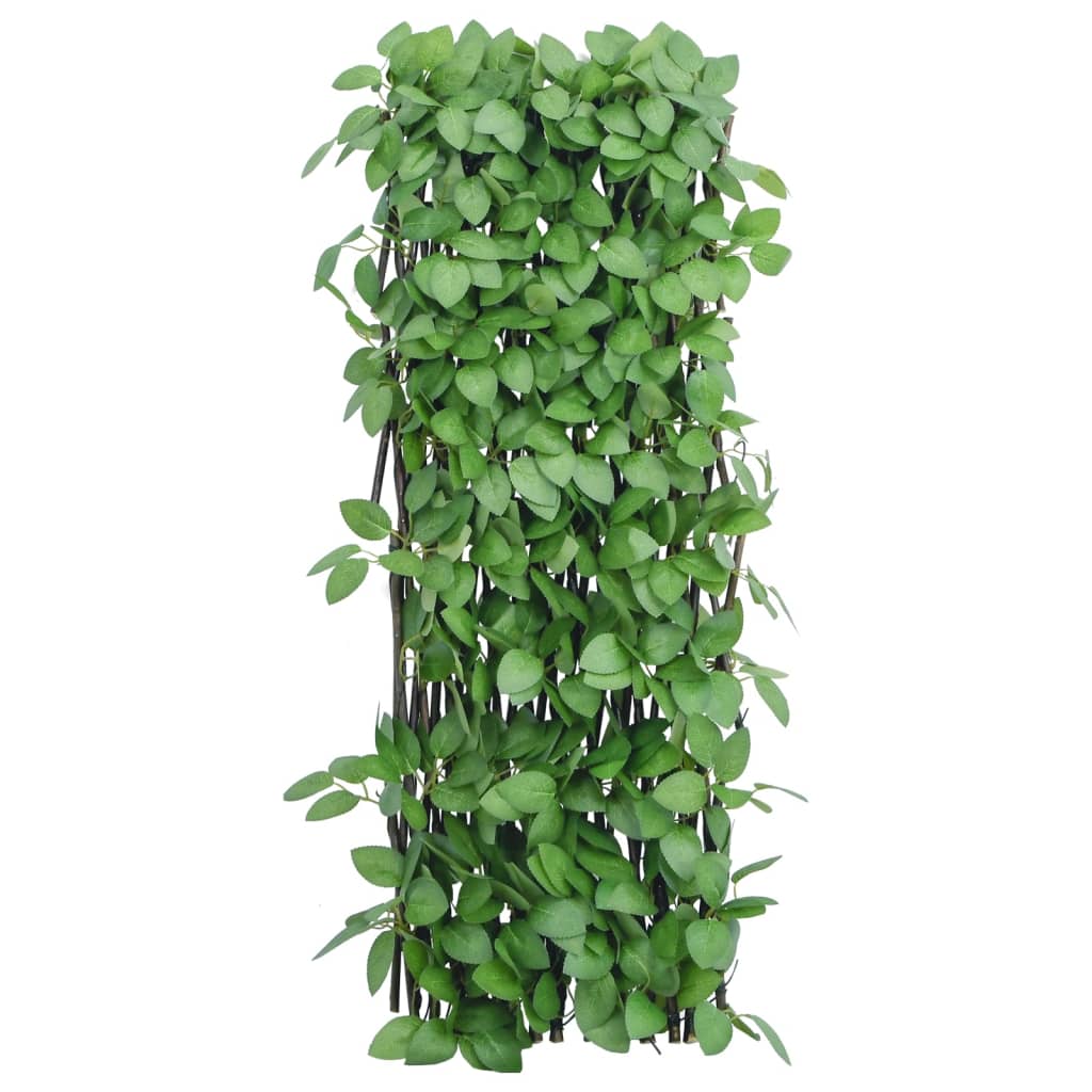 Treliça de hera artificial extensível 180x65 cm verde