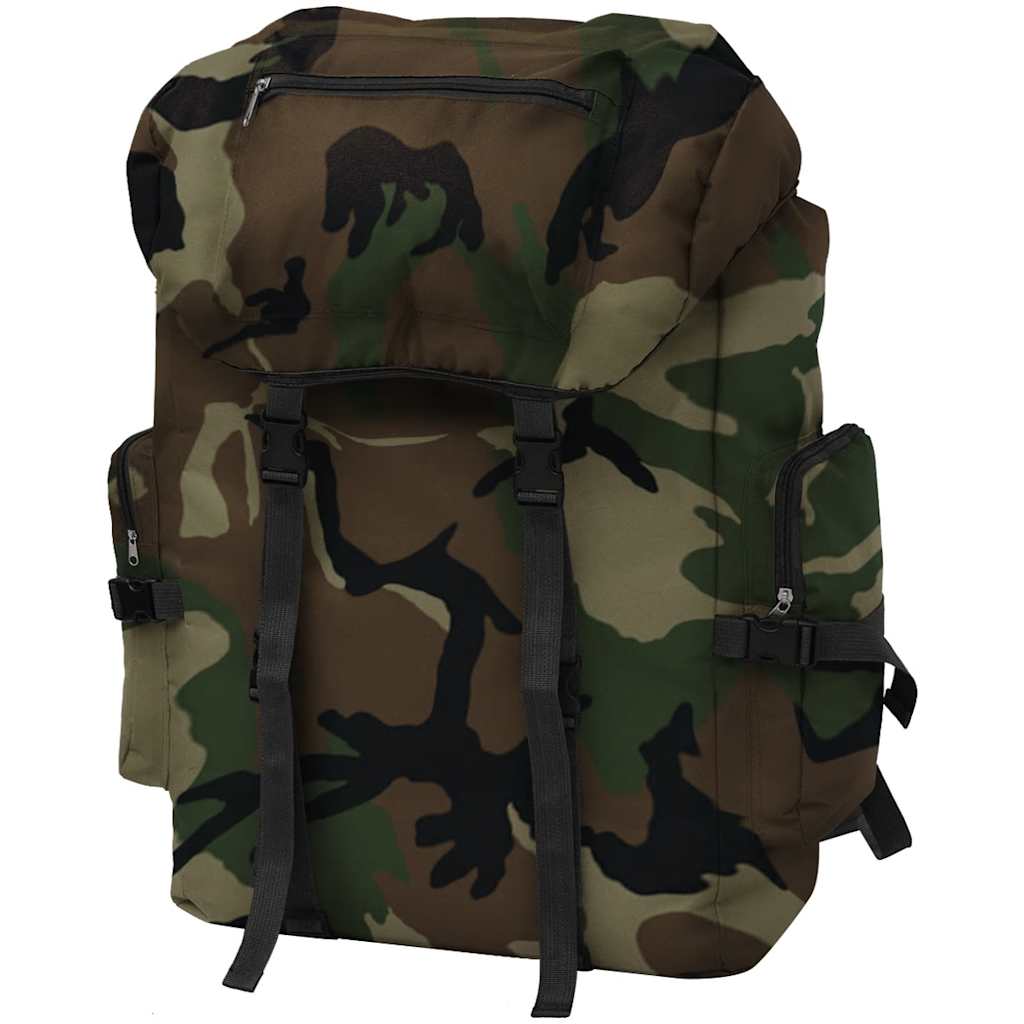 Mochila estilo camuflagem do exército 65 l