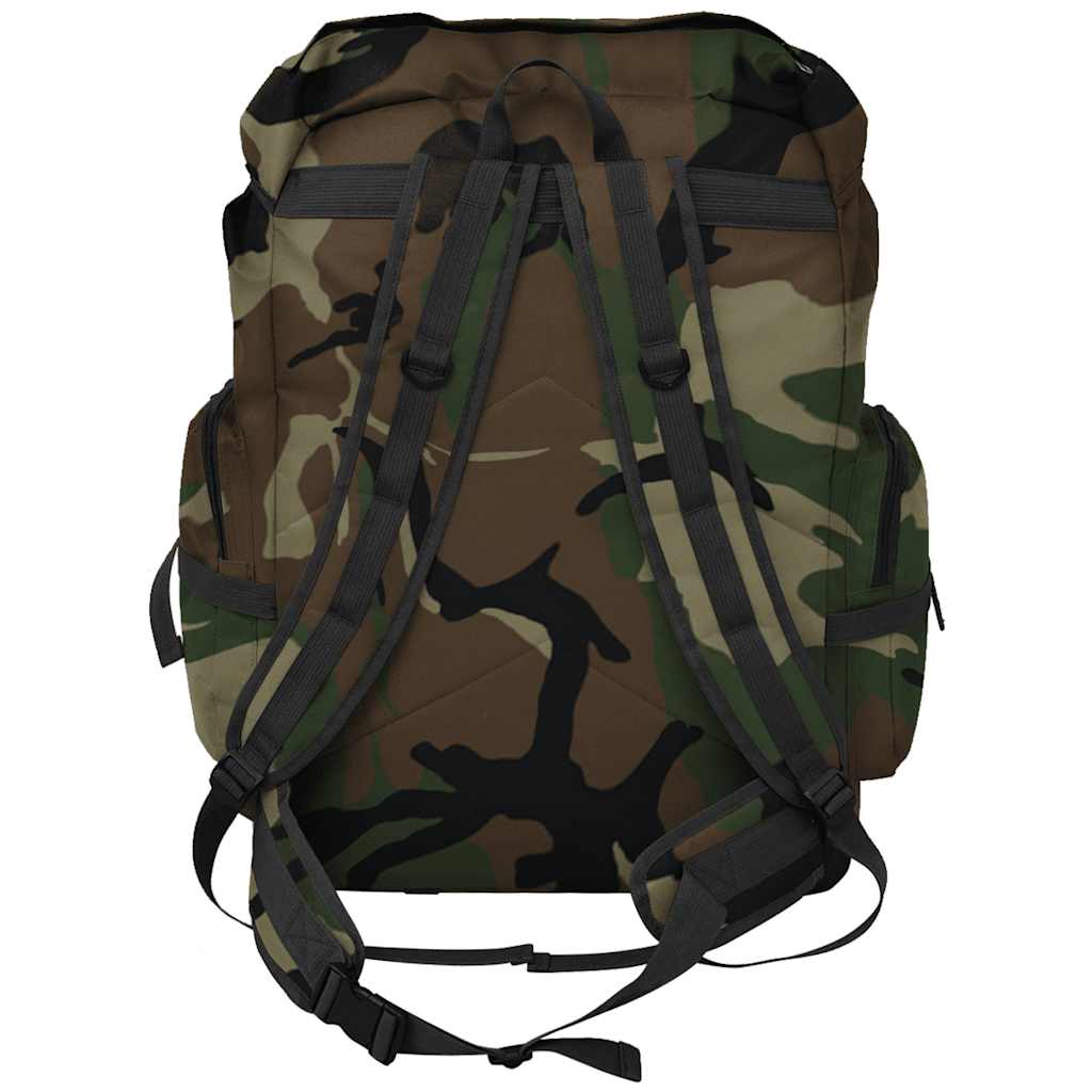Mochila estilo camuflagem do exército 65 l