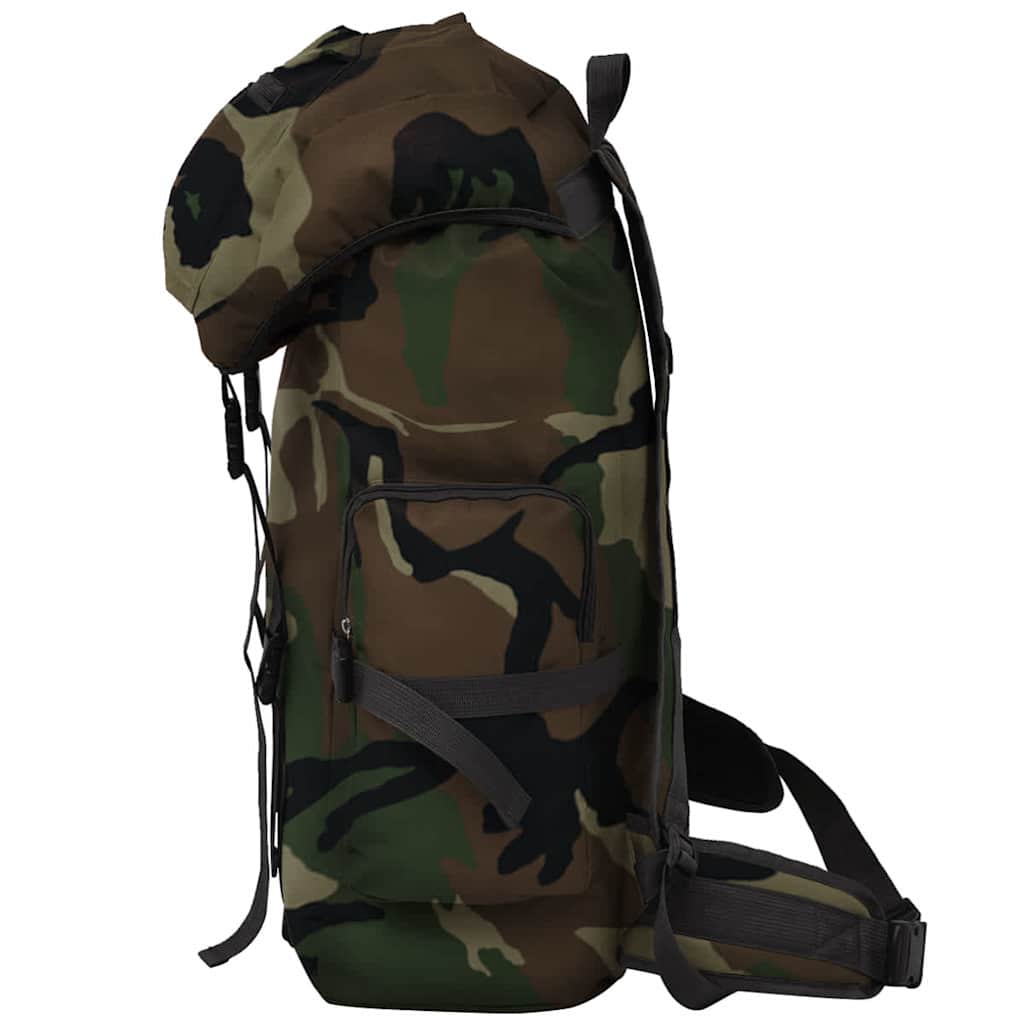 Mochila estilo camuflagem do exército 65 l