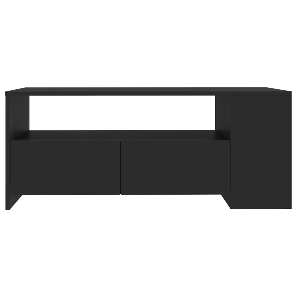 Mesa de centro 102x55x42 cm derivados de madeira preto