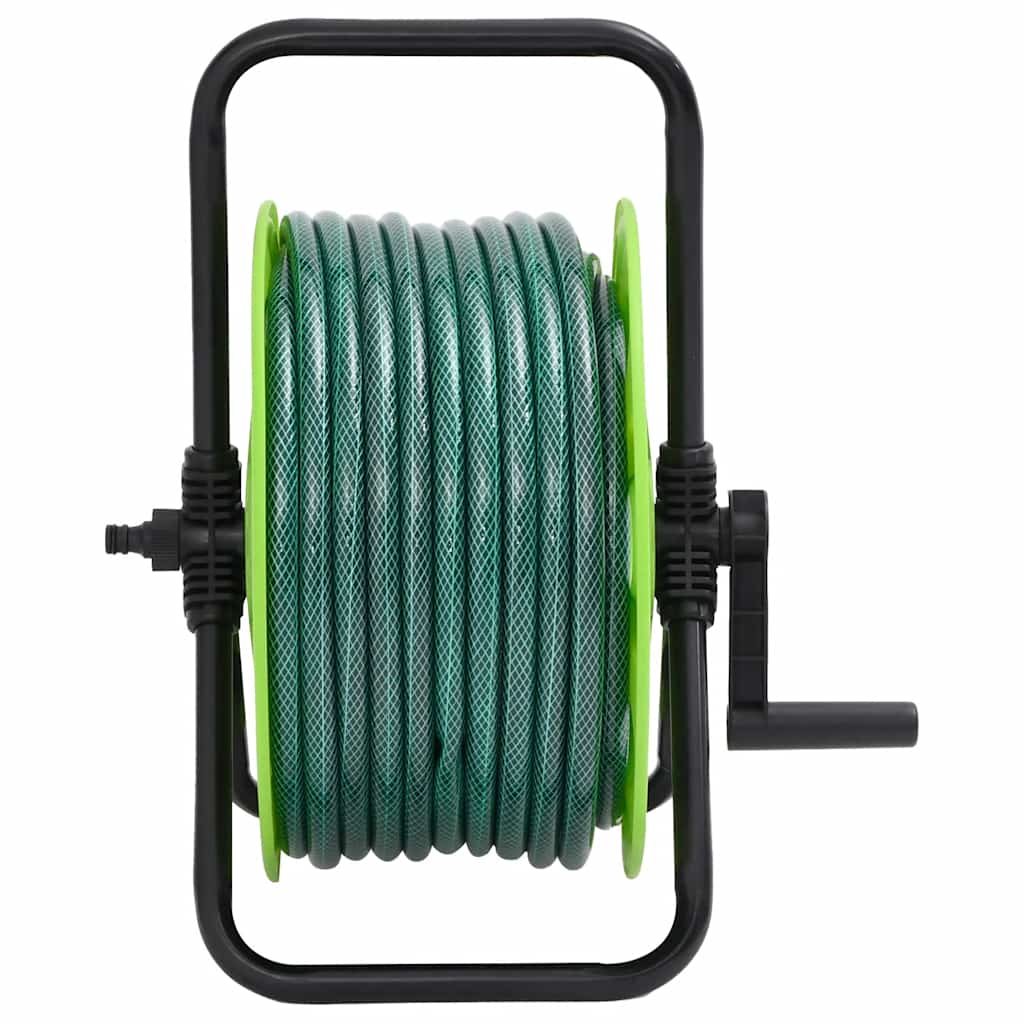 Enrolador de pé c/ conj. de encaixe de mangueira 0,5" 30 m PVC