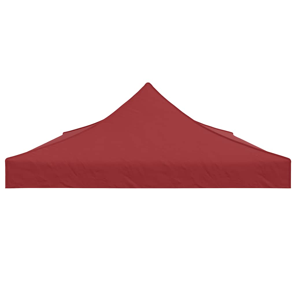Teto para tenda de festas 6x3 m 270 g/m² bordô