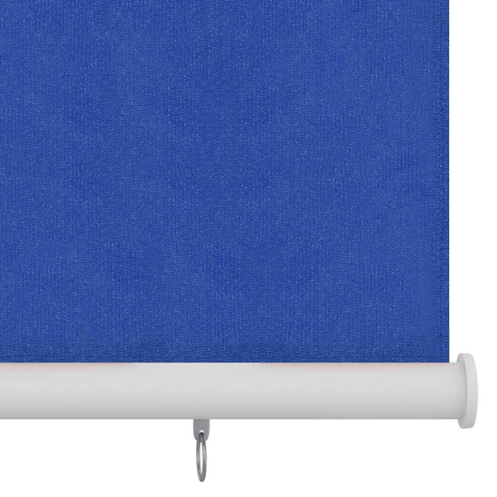 Estore de rolo para exterior 165 (l) x 230 (a) cm azul HDPE