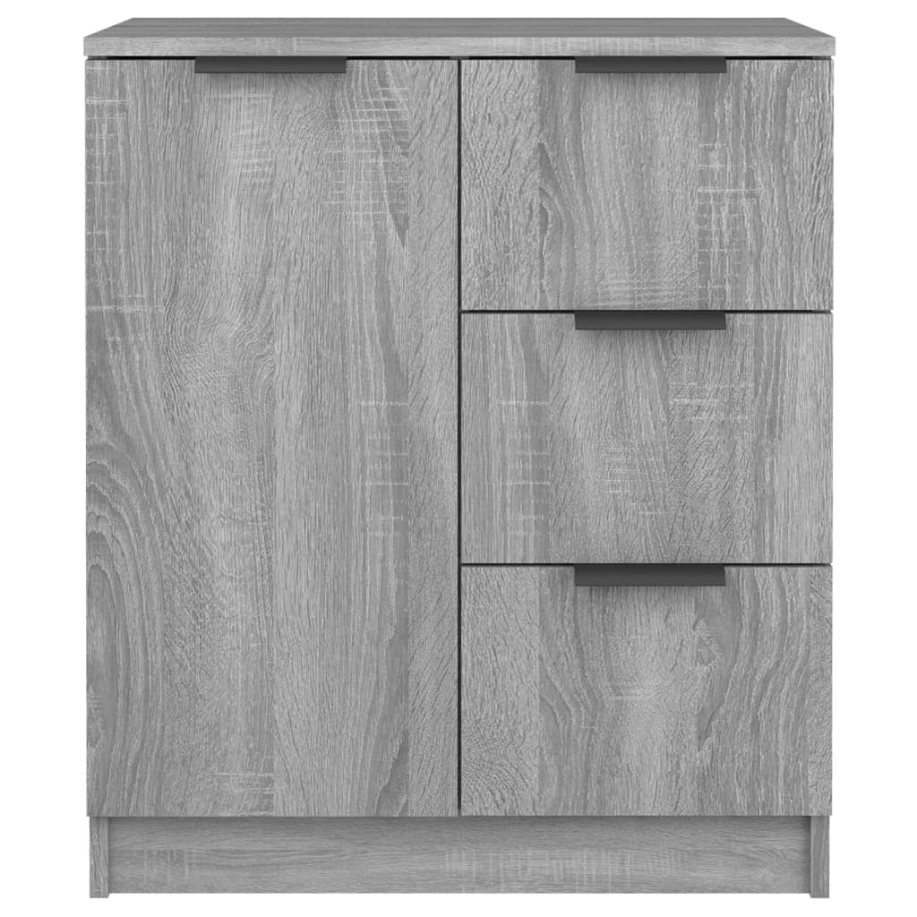 Aparador 60x30x70 cm derivados de madeira cinzento sonoma
