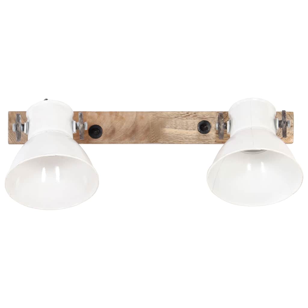 Candeeiro de parede industrial 45x25 cm e27 branco