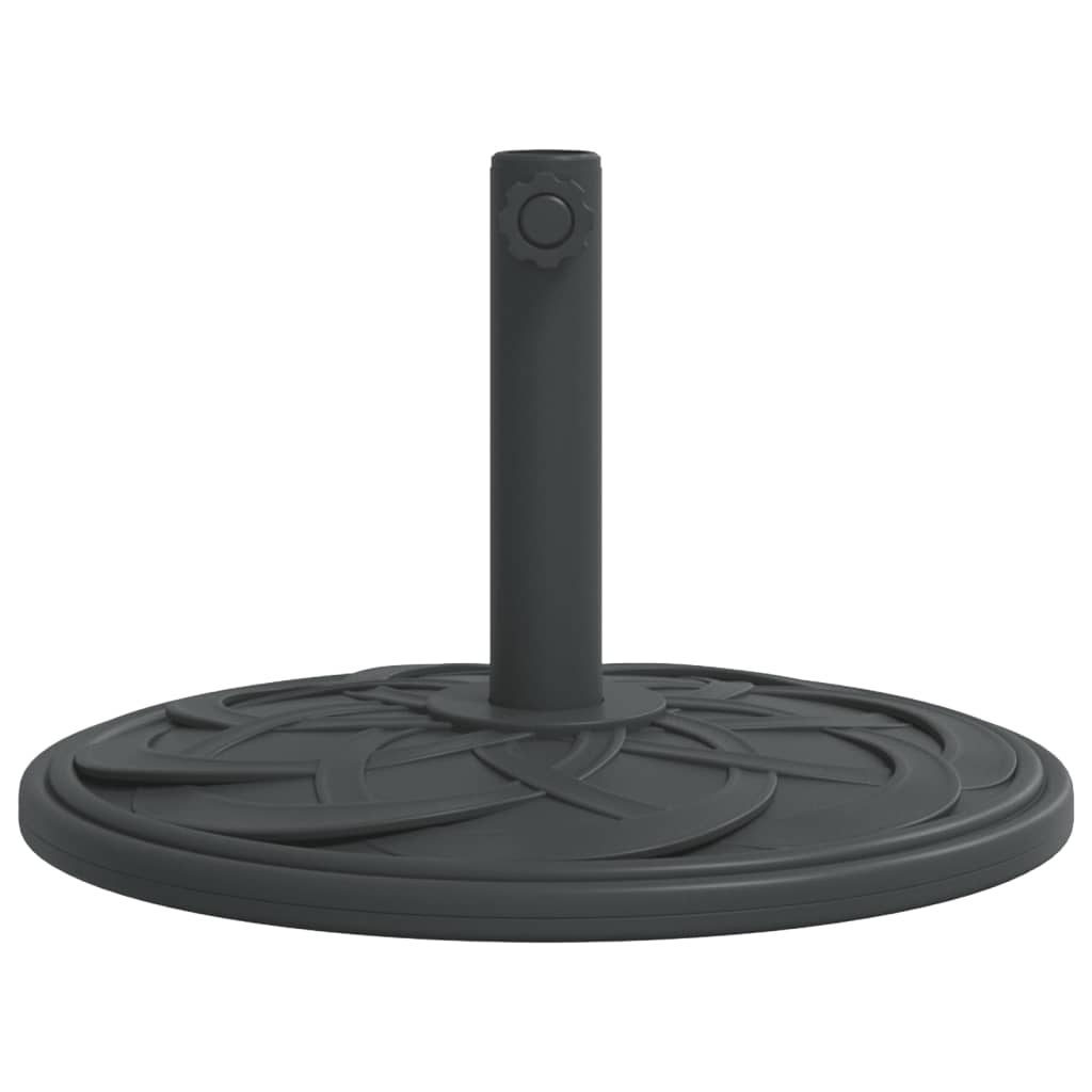 Base de guarda-sol para postes de ø38/48 mm 12 kg redondo