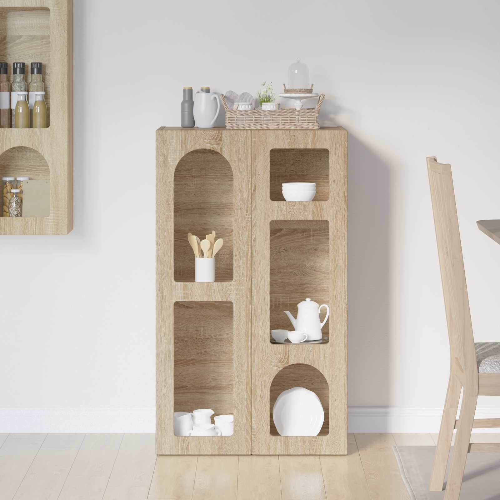Buffet elst carvalho sonoma 59 x 35 x 100,5 cm