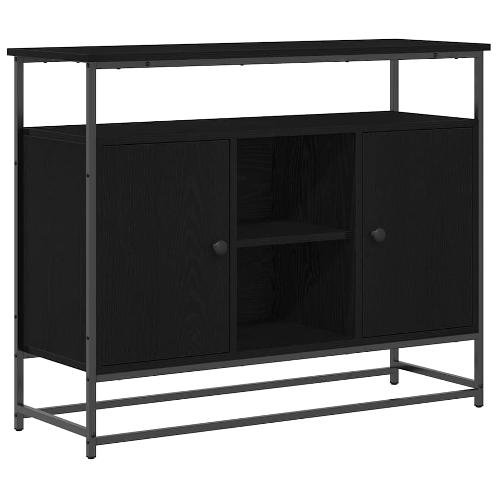 Buffet carvalho preto 100 x 35 x 80 cm derivados de madeira