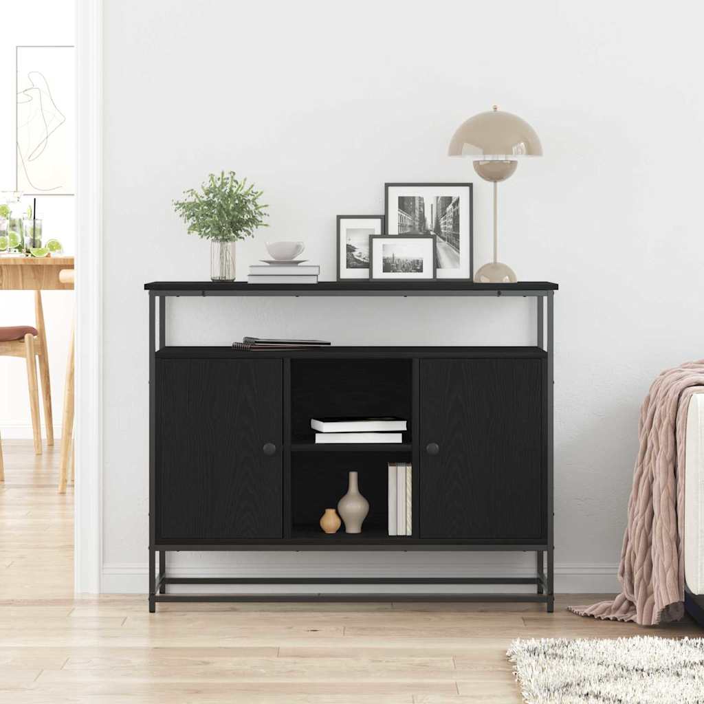Buffet carvalho preto 100 x 35 x 80 cm derivados de madeira