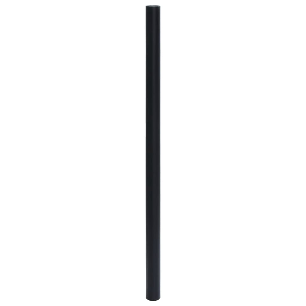 Adesivo para móveis autoadesivo preto fosco 90x500 cm PVC
