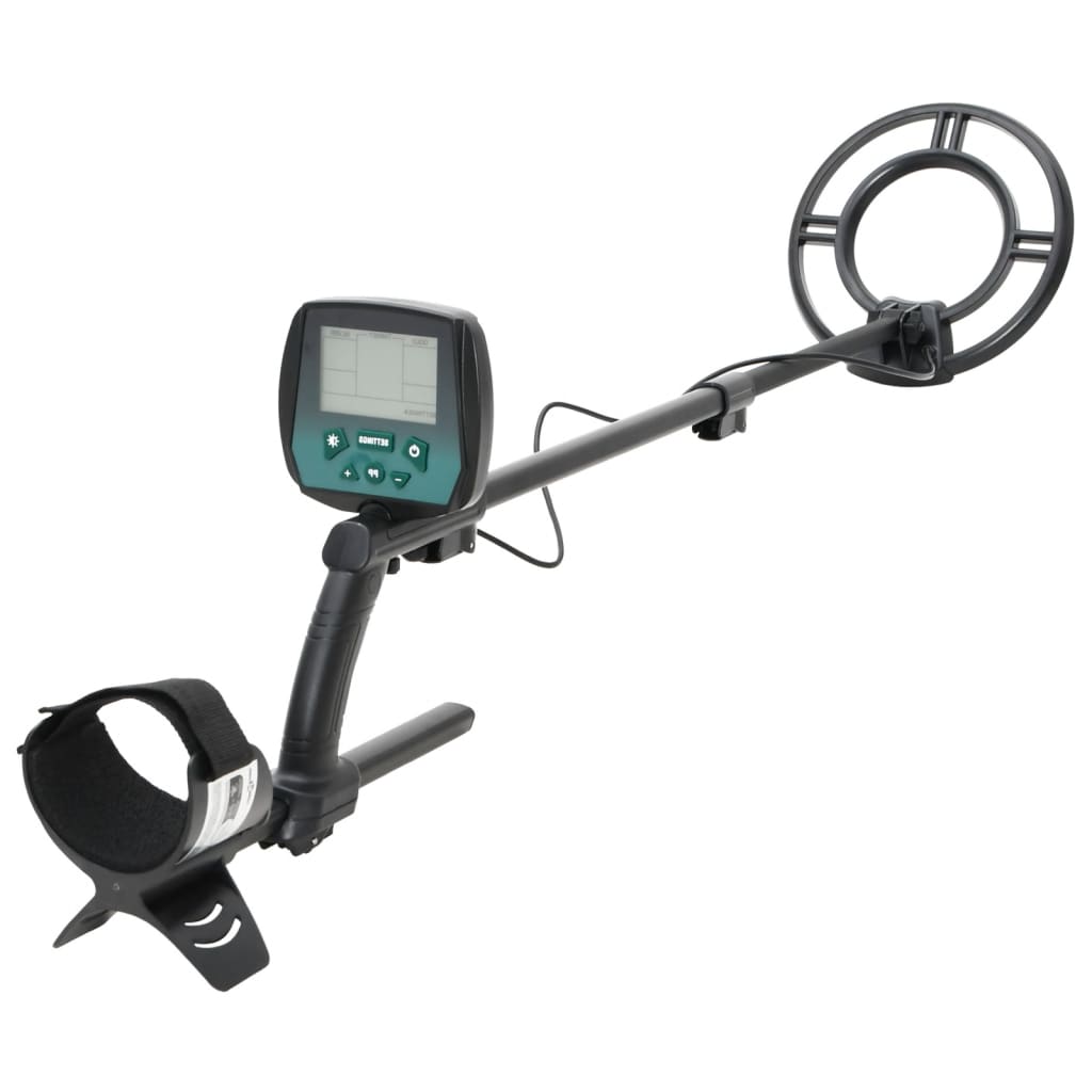 Detetor de metais ecrã lcd profundidade de pesquisa 24 cm