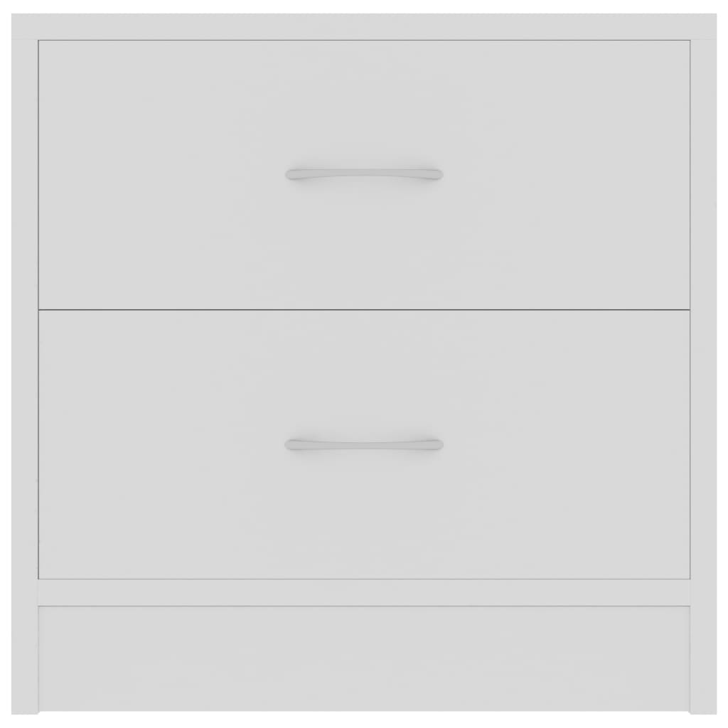 Mesa de cabeceira 40x30x40 cm derivados de madeira branco