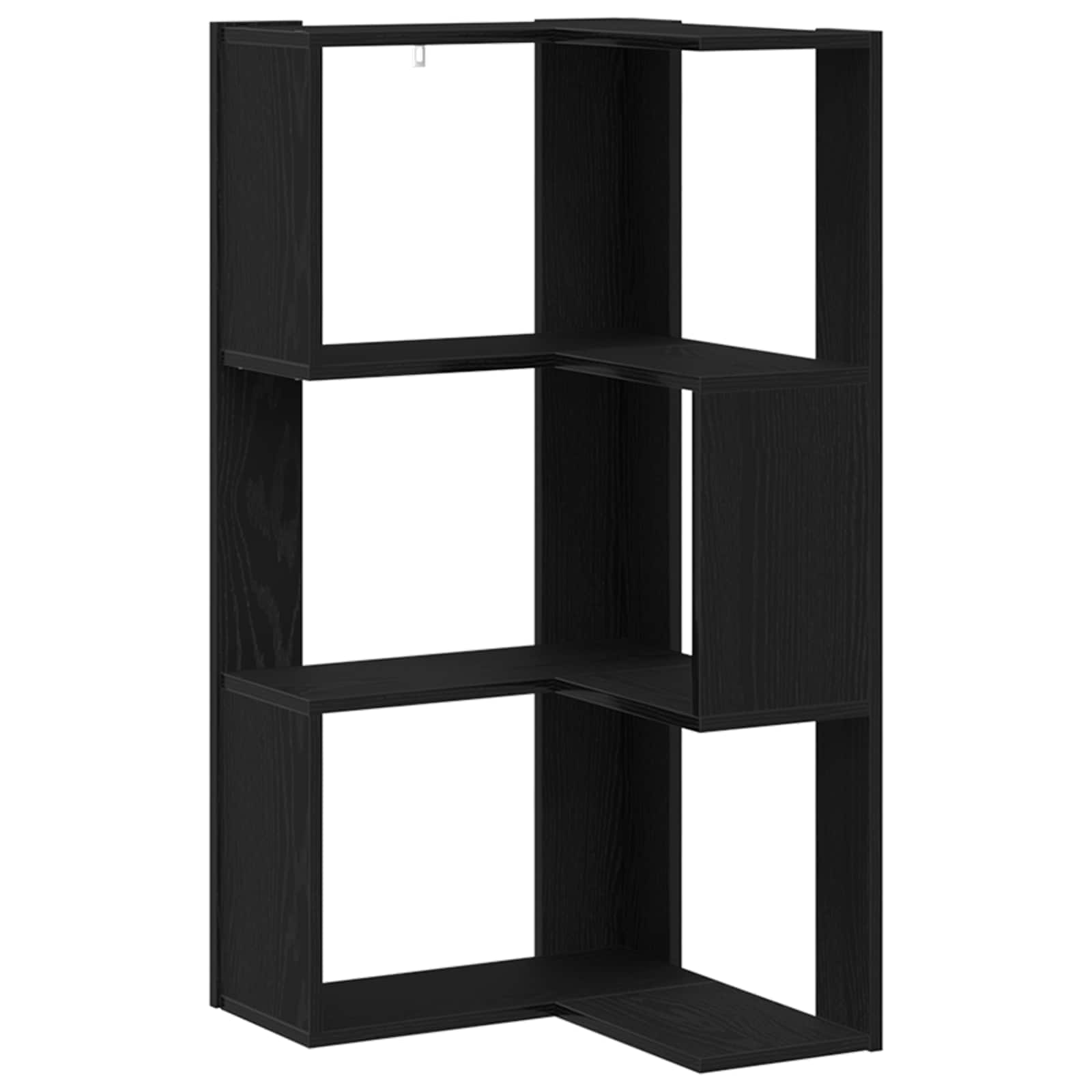 Estante carvalho preto 50 x 50 x 102 cm