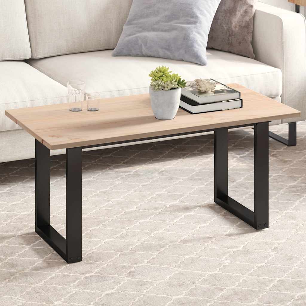 Tampo de mesa retangular 100x50x1,7 cm pinho maciço