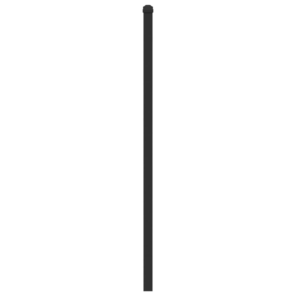 Cabeceira de substituição 135cm derivados madeira/aço carvalho castanho