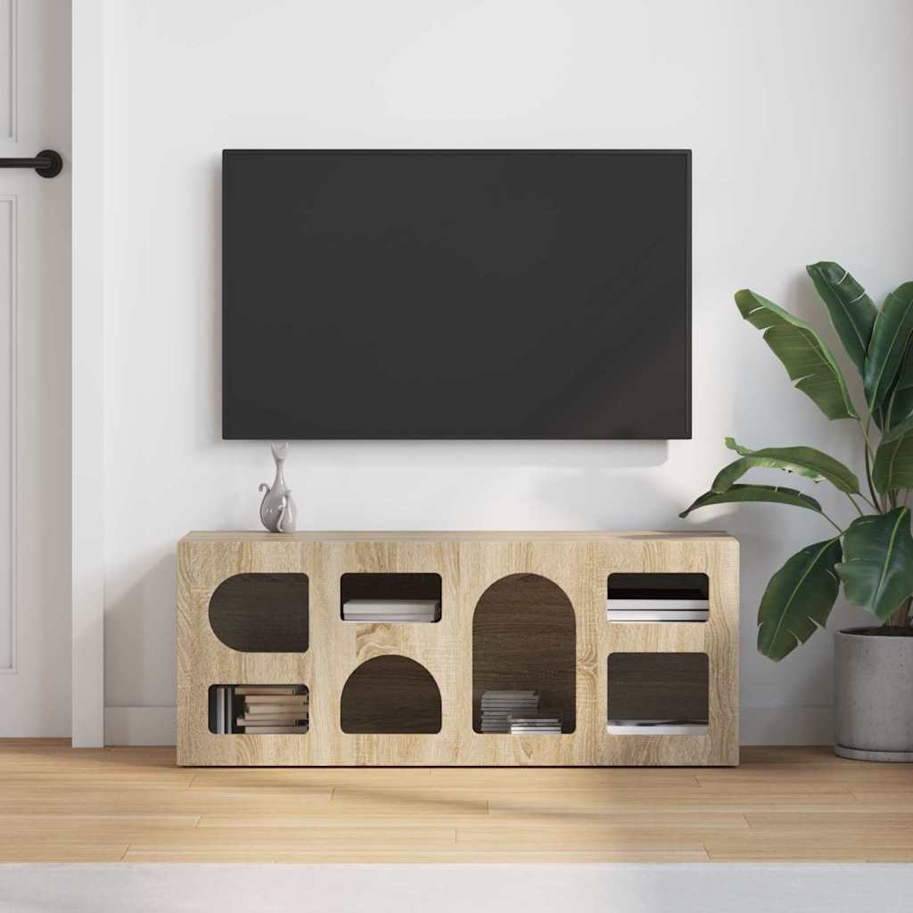 Gabinete para TV elst 100 x 35 x 40 cm carvalho sonoma
