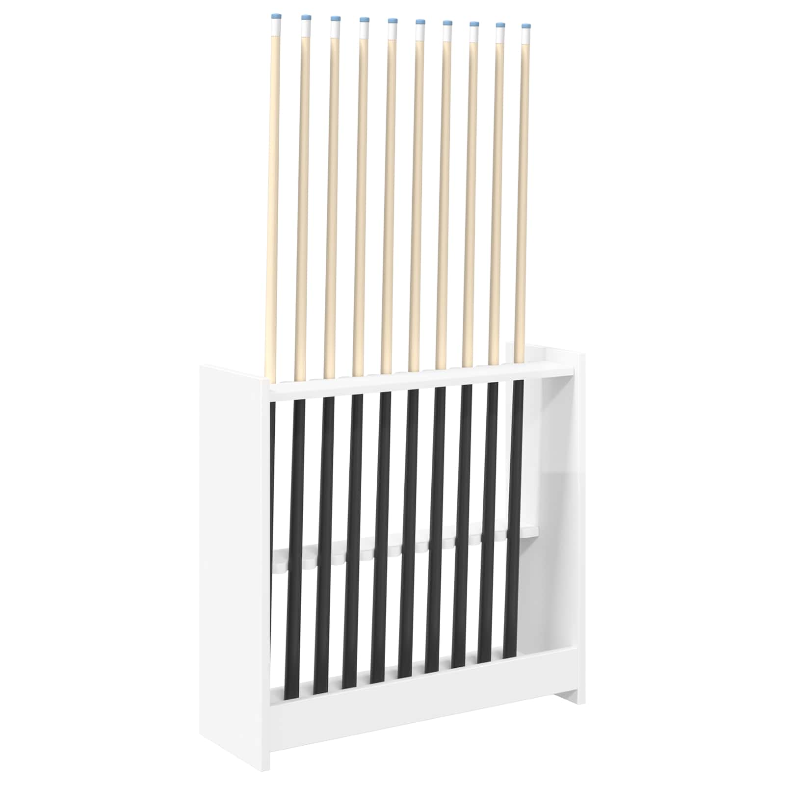 Suporte para taco de sinuca derivados de madeira