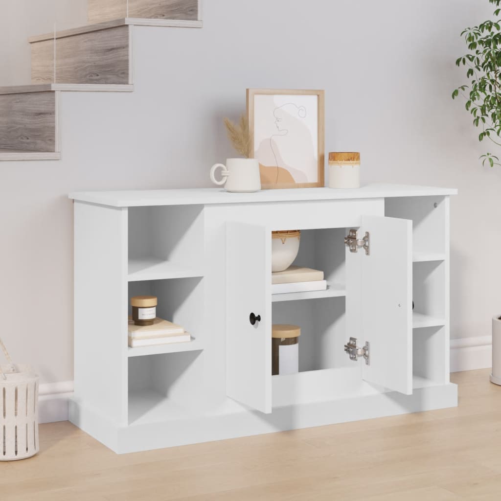 Aparador 100x35,5x60 cm derivados de madeira branco