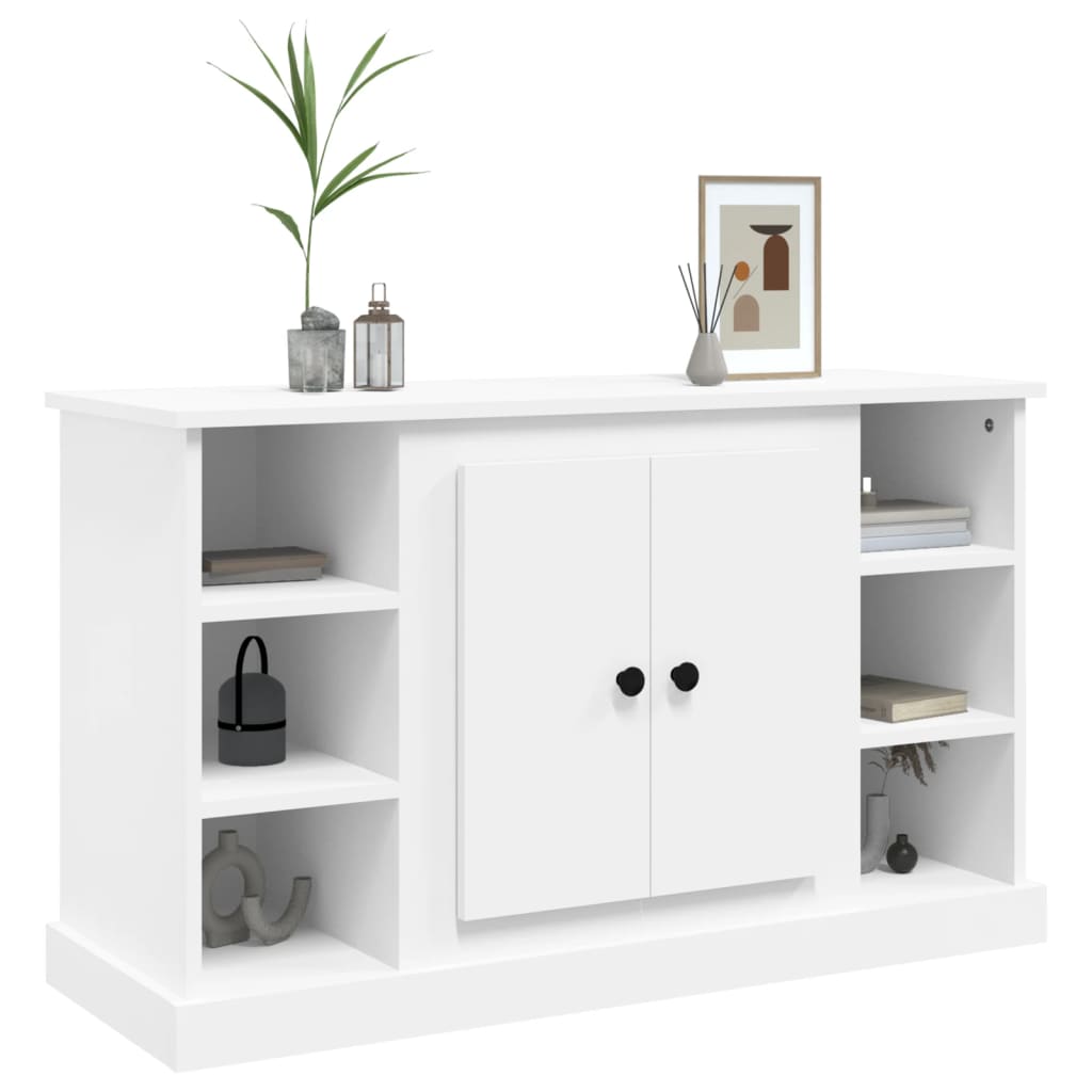 Aparador 100x35,5x60 cm derivados de madeira branco