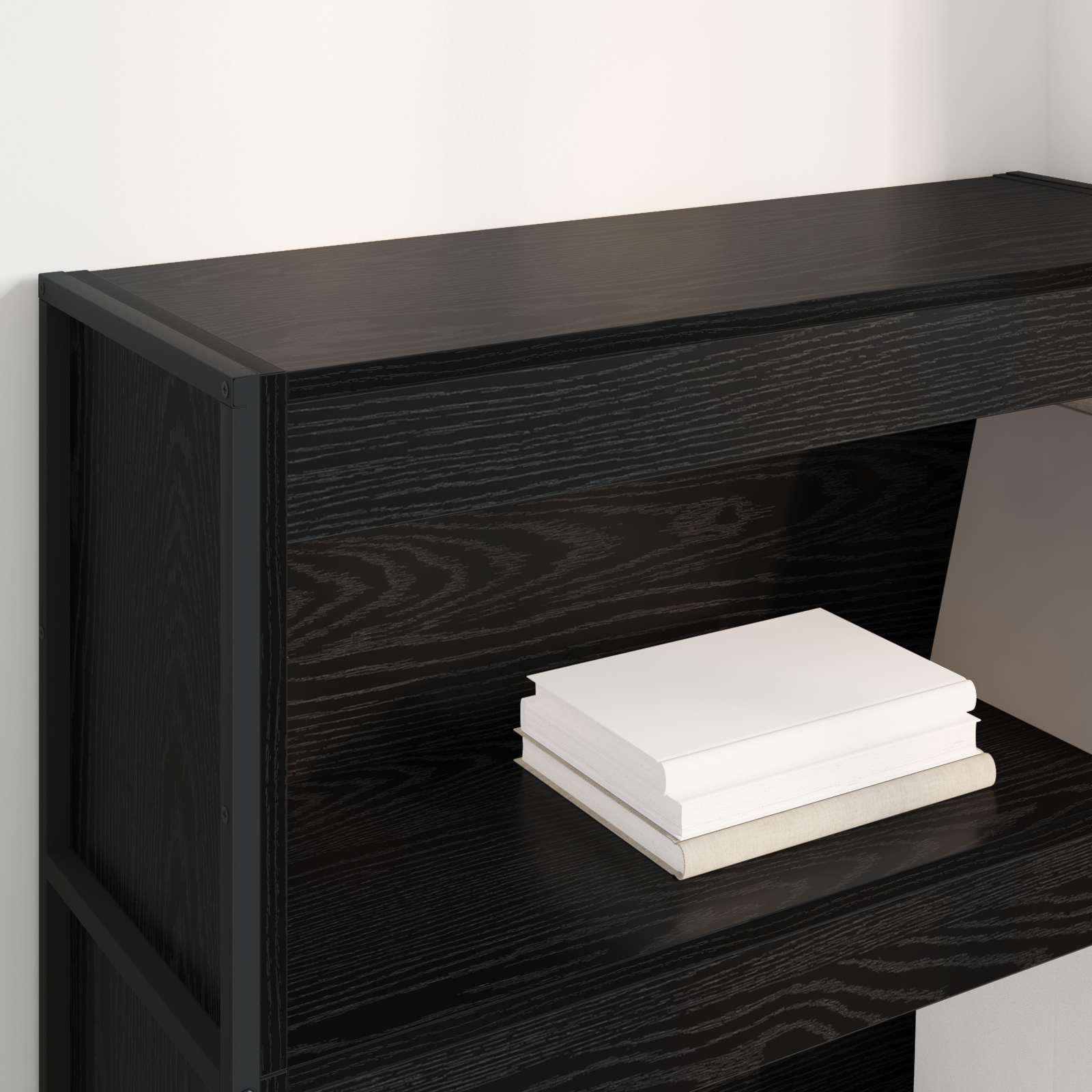 Gabinete de livros 80 x 30 x 121 cm derivados de madeira