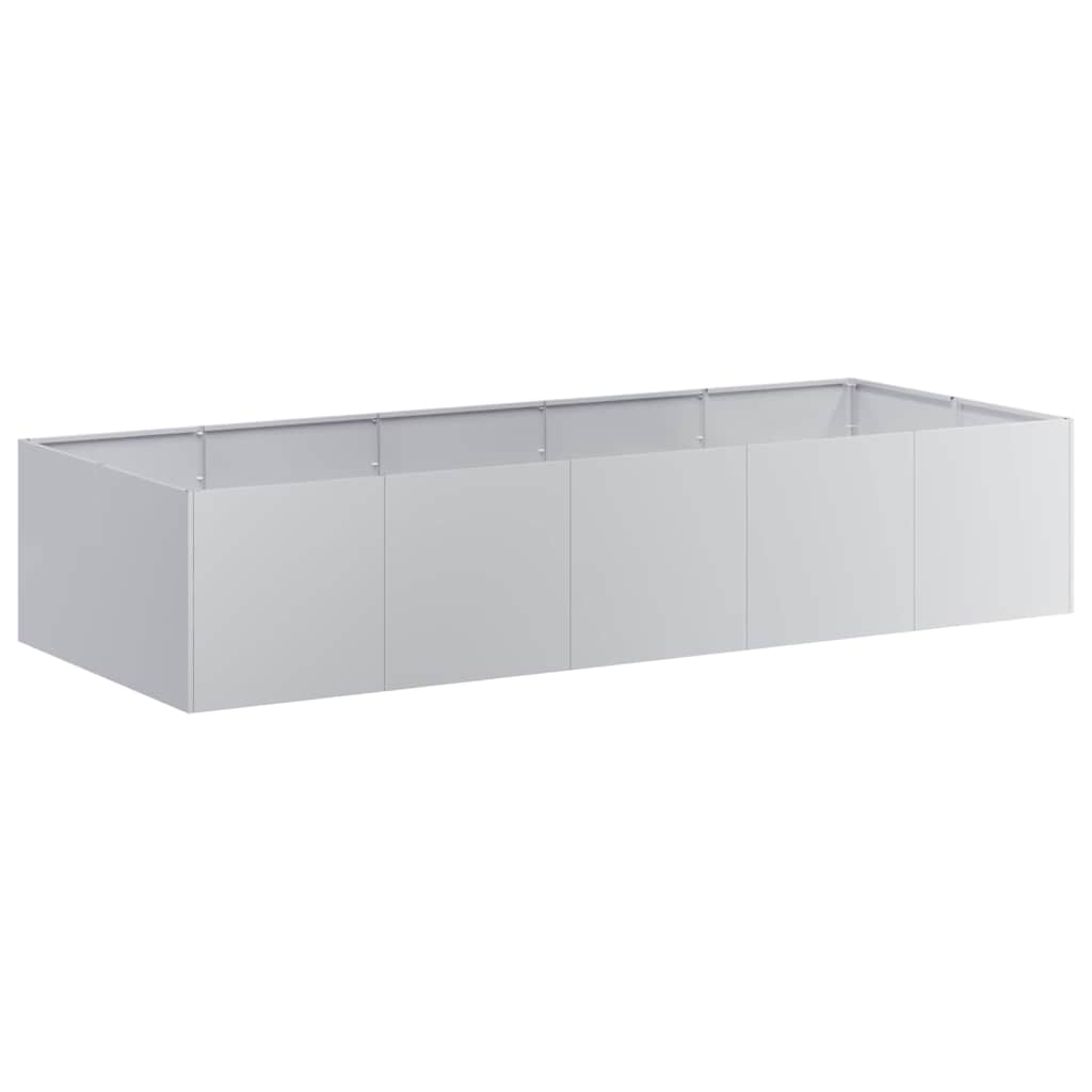 Planter 200x80x40 cm aço galvanizado