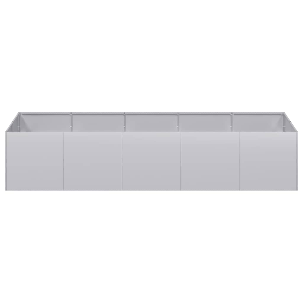 Planter 200x80x40 cm aço galvanizado