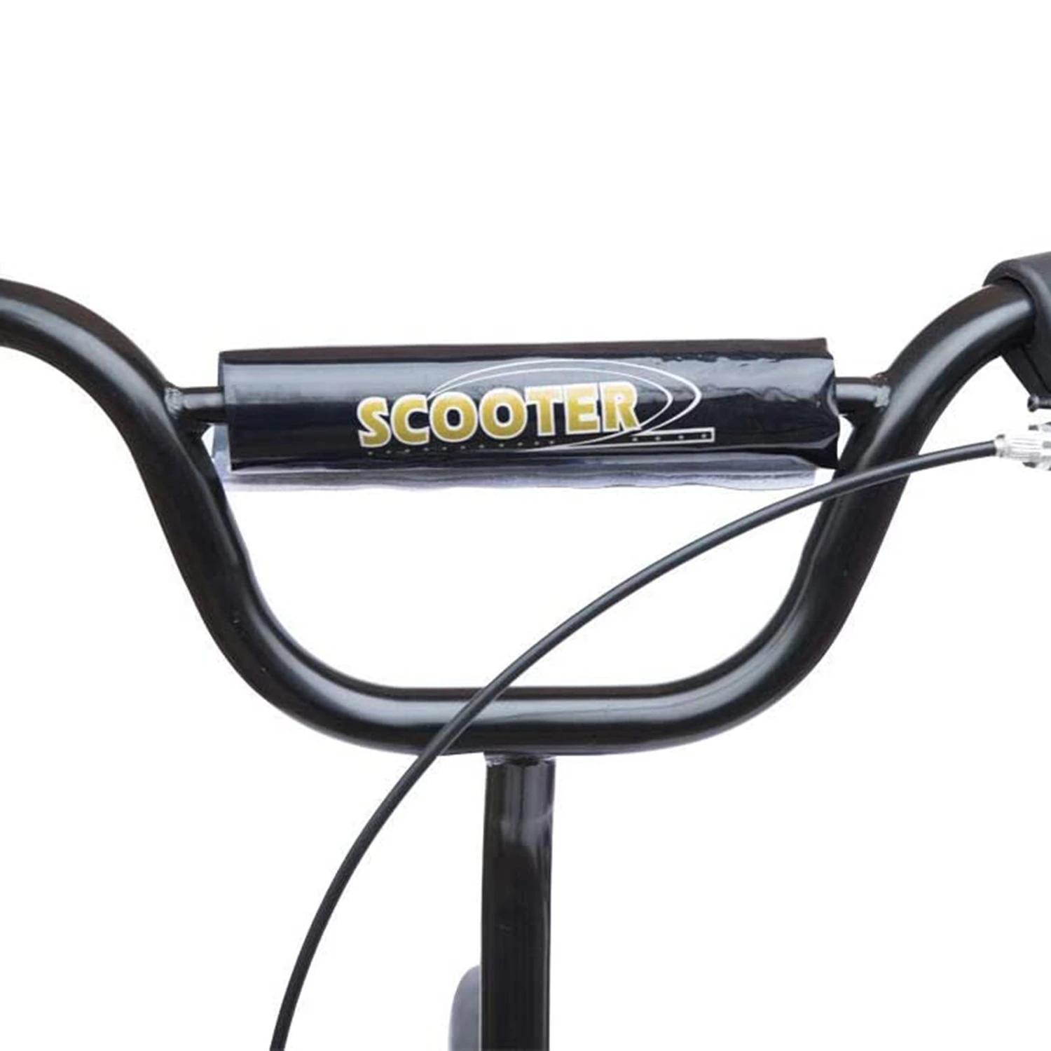 Trotinete para Crianças acima de 5 anos Scooter de 2 Rodas Grandes de 12 Polegadas com Freio e Guidão Ajustável em Altura Carga