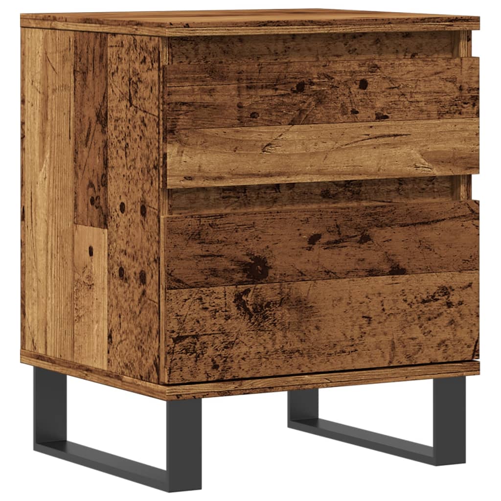 Mesa de cabeceira 40x35x50 cm derivados madeira madeira velha
