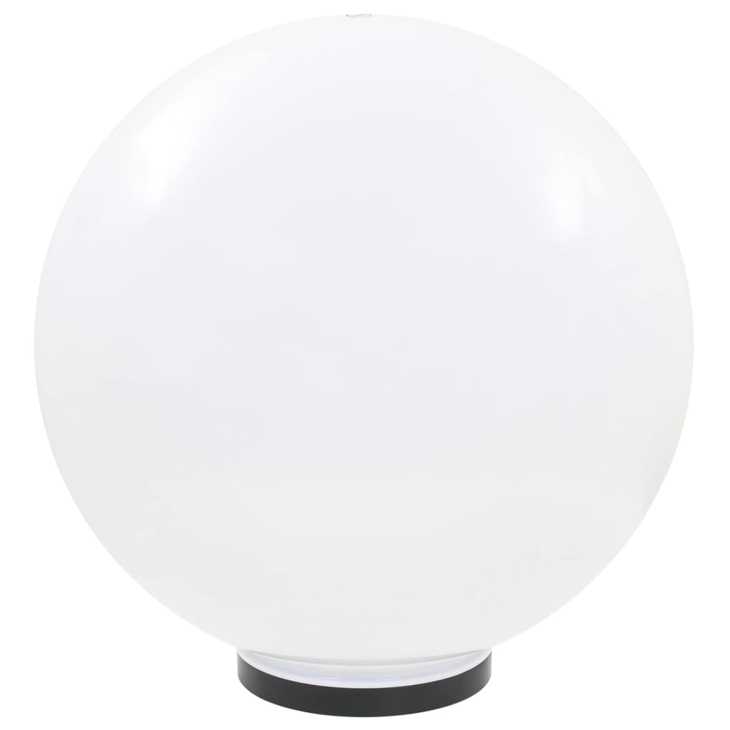 Candeeiros esféricos LED 2 pcs 50 cm pmma