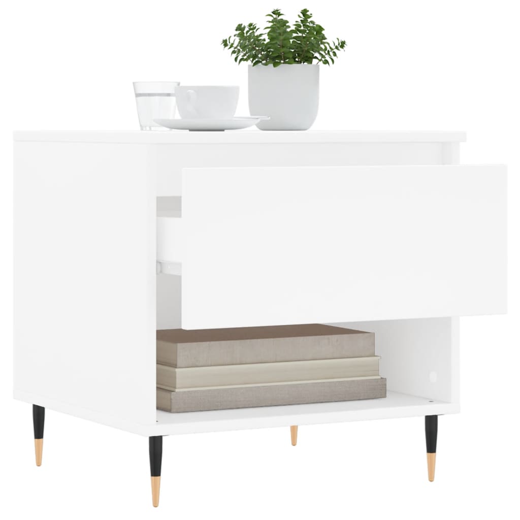 Mesa de centro 50x46x50 derivados de madeira branco
