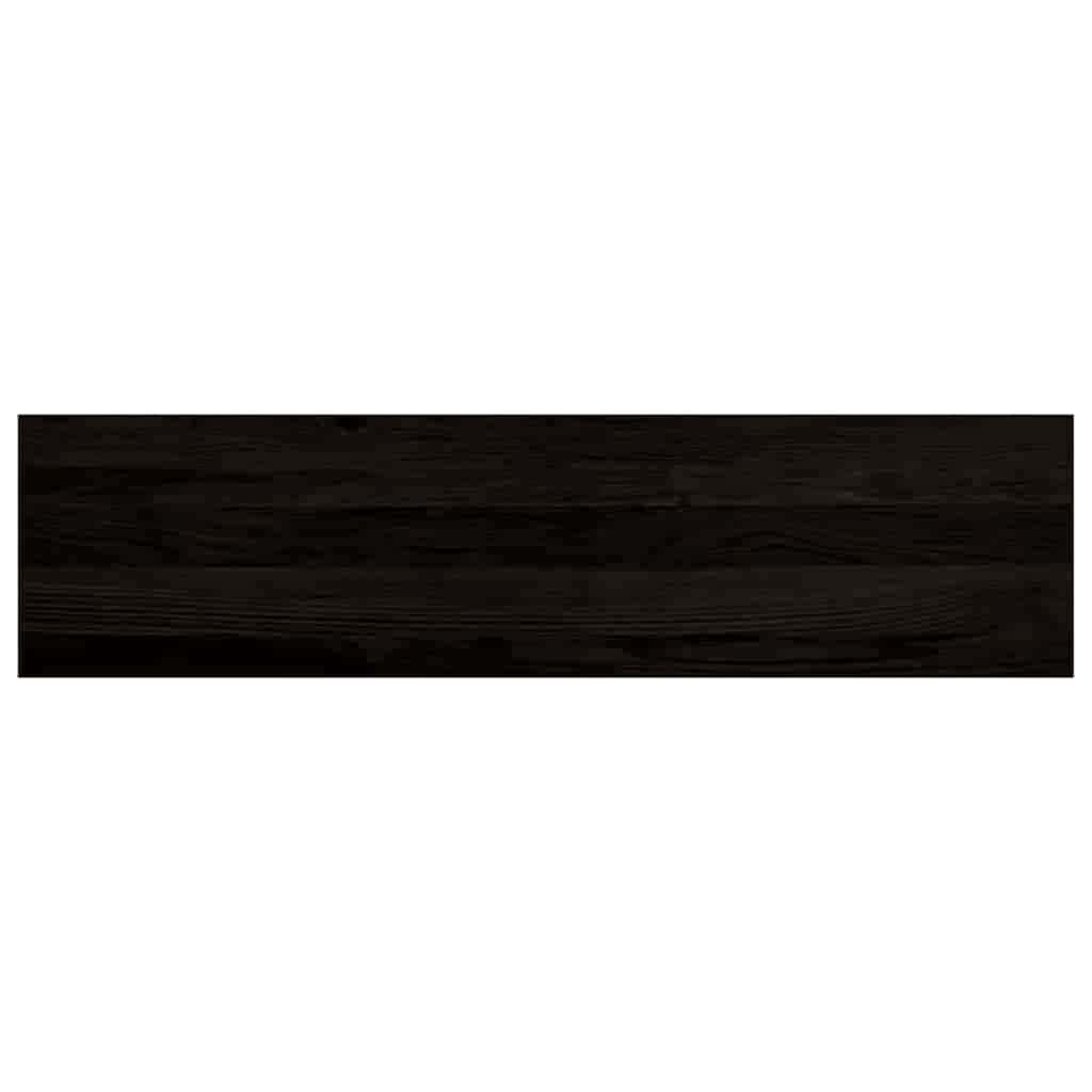 Tapetes de escada 16 pcs 100x25x2 cm carvalho castanho-preto