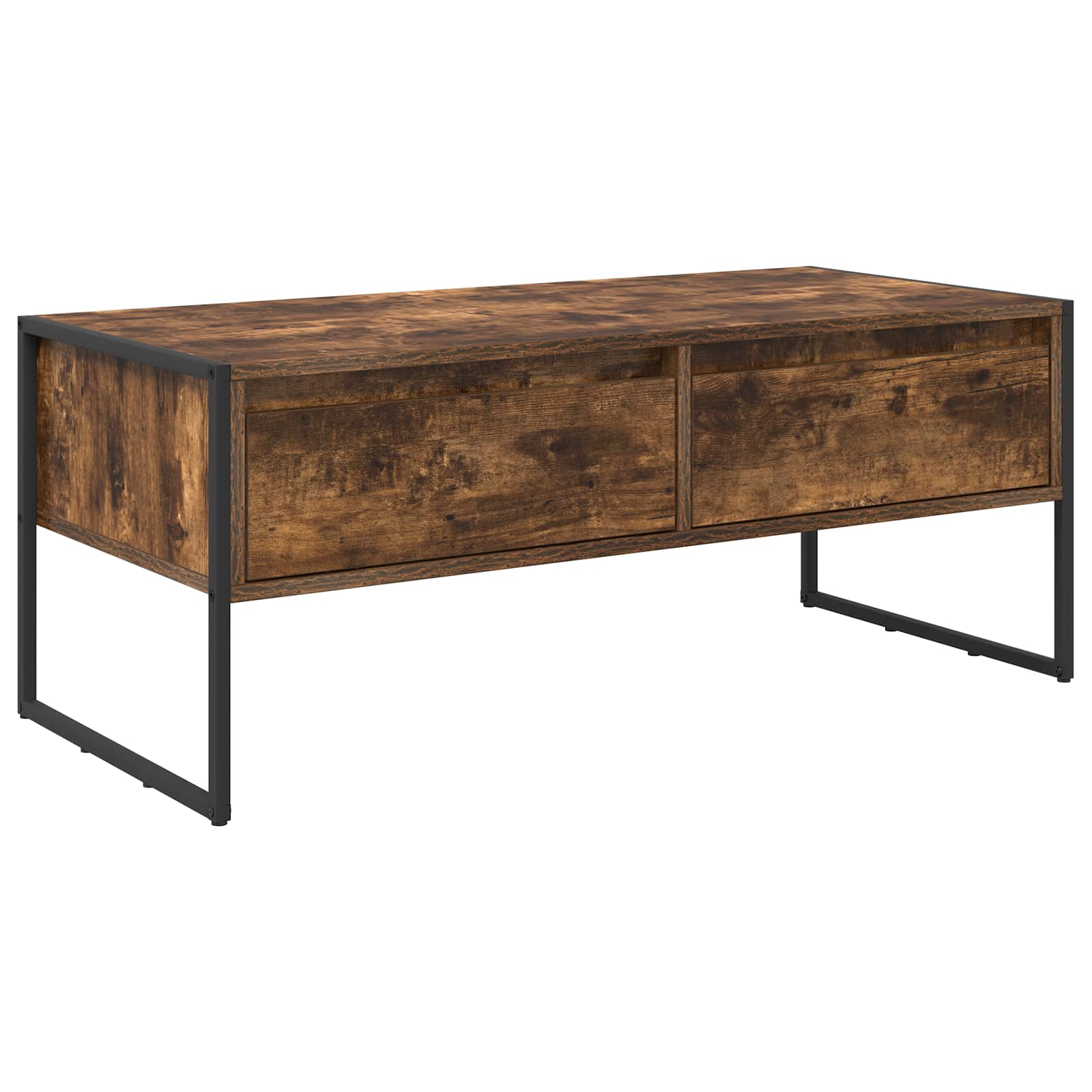 Mesa de centro carvalho fumê 100 x 46 x 40 cm