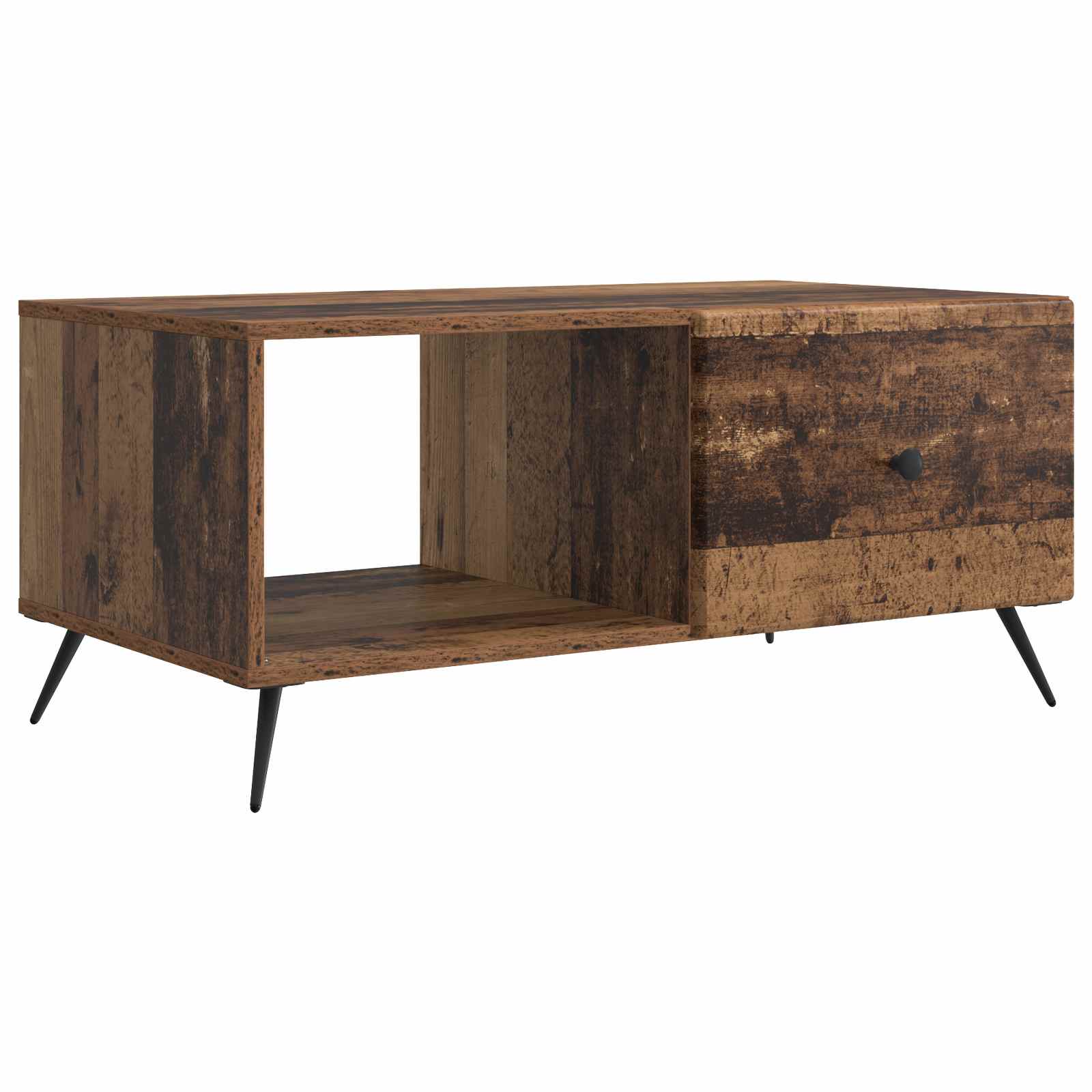 Mesa de centro madeira antiga 90 x 50 x 40 cm