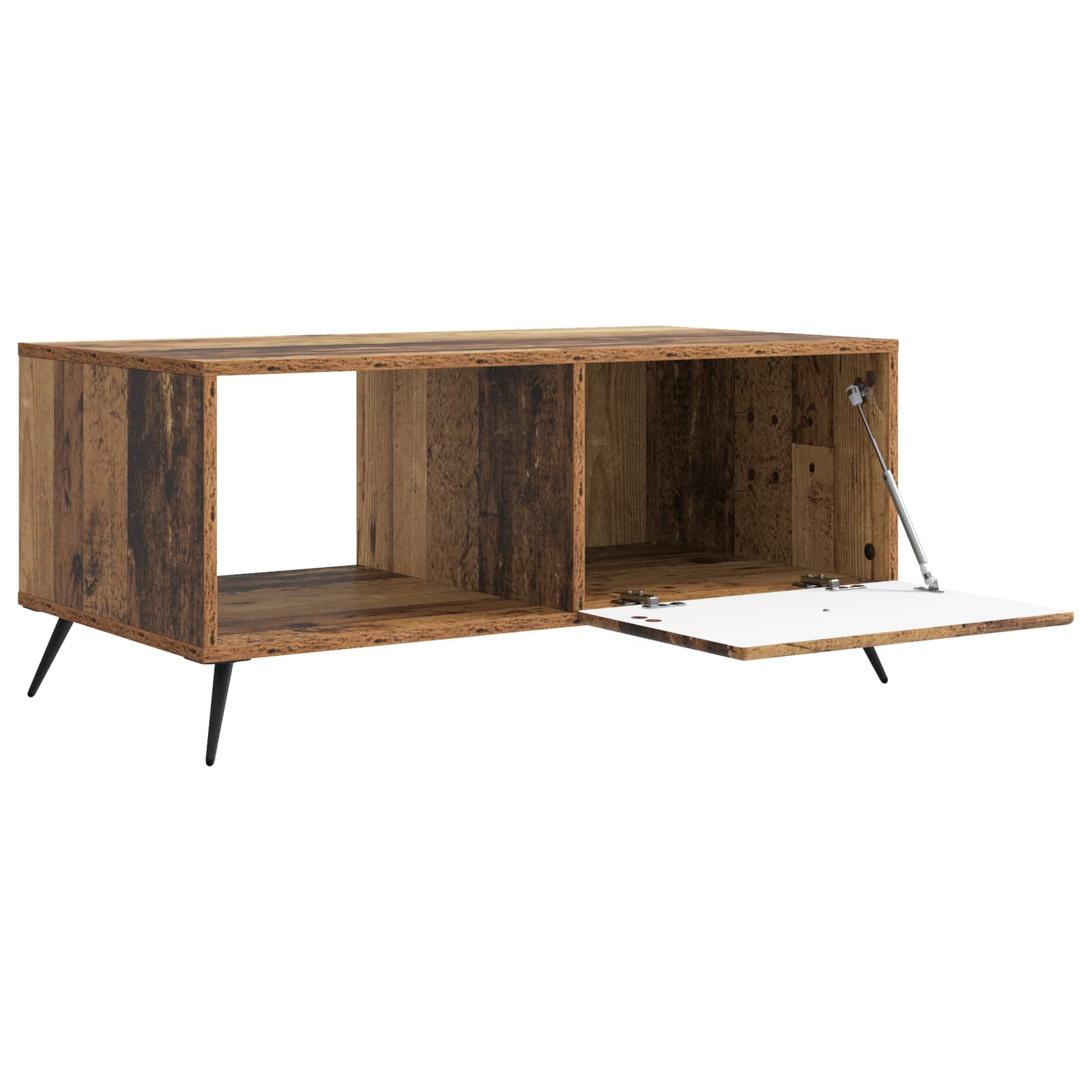 Mesa de centro madeira antiga 90 x 50 x 40 cm