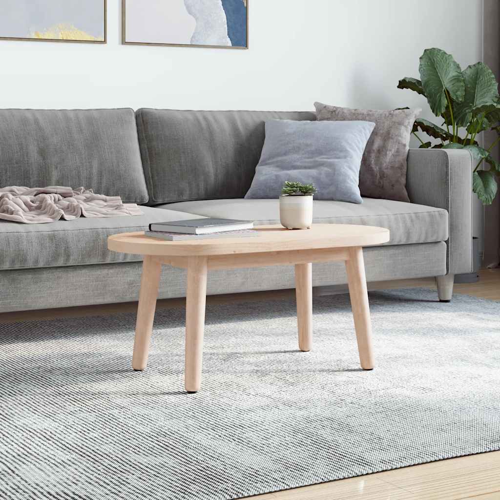 Tampo de mesa 80x40x2,5 cm madeira maciça pinho oval