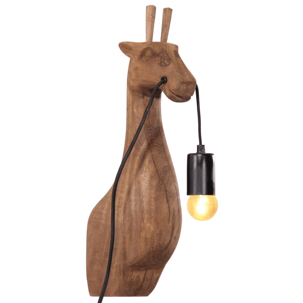 Candeeiro de parede formato de animal 25 w 12x12x42 cm e27