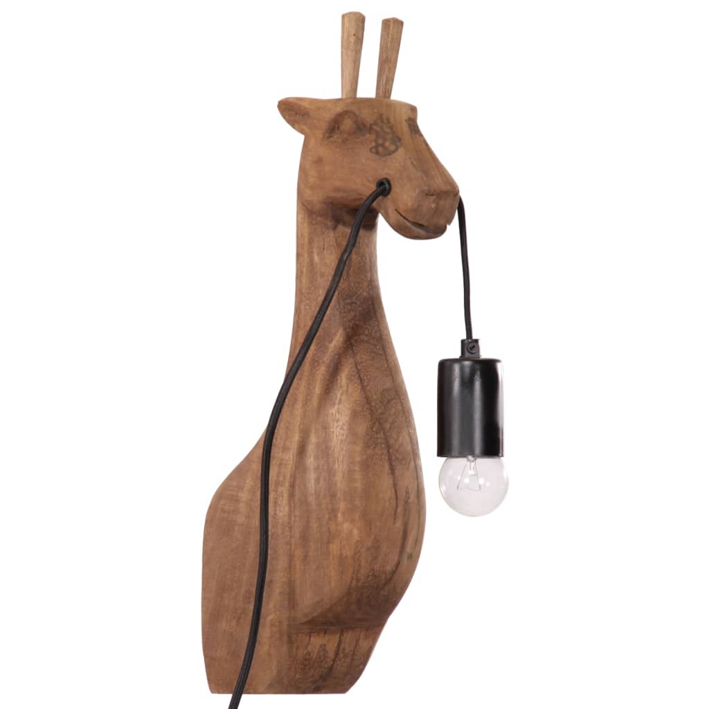 Candeeiro de parede formato de animal 25 w 12x12x42 cm e27